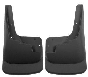 Ford F-350 Super Duty Mud Guards - Front - Husky Liners - Custom-Molded, FormFit (No Fender Flares) - `08-`09 Ford F-350 Super Duty Mud Guards - Front - Husky Liners - Custom-Molded, FormFit (No Fender Flares) - `08-`09